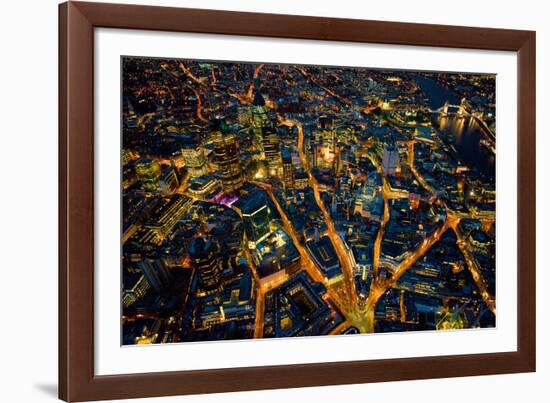 Sky View London I-Jason Hawkes-Framed Giclee Print