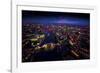 Sky View London II-Jason Hawkes-Framed Giclee Print