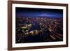 Sky View London II-Jason Hawkes-Framed Giclee Print