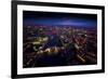 Sky View London II-Jason Hawkes-Framed Giclee Print