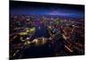 Sky View London II-Jason Hawkes-Mounted Photographic Print