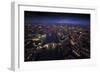 Sky View London II-Jason Hawkes-Framed Art Print