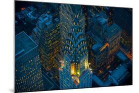 Sky View New York I-Jason Hawkes-Mounted Giclee Print