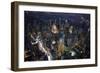 Sky View New York IV-Jason Hawkes-Framed Art Print