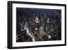 Sky View New York IV-Jason Hawkes-Framed Art Print