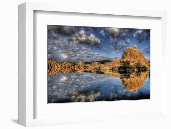 Sky vs. Sky-Bob Larson-Framed Art Print