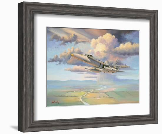 Sky Warrior-John Bradley-Framed Giclee Print