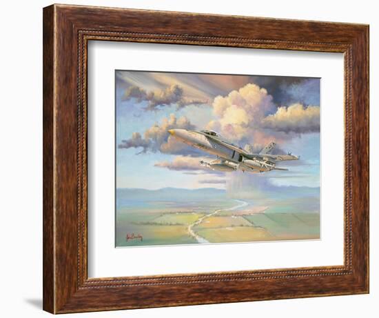 Sky Warrior-John Bradley-Framed Giclee Print