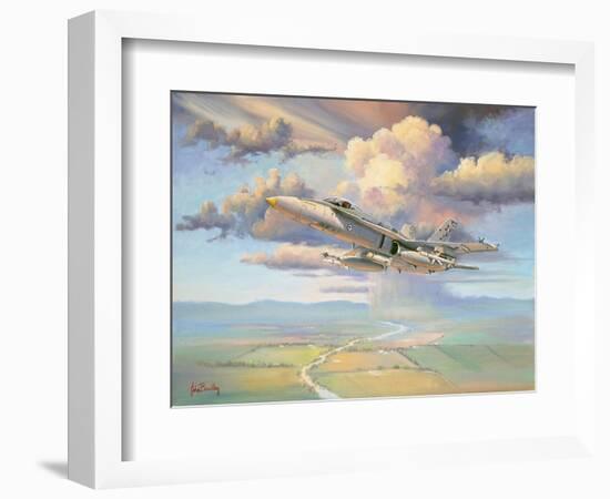 Sky Warrior-John Bradley-Framed Giclee Print