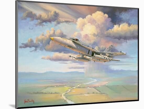 Sky Warrior-John Bradley-Mounted Giclee Print