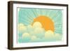 Sky With Beautifull Clouds-GeraKTV-Framed Premium Giclee Print