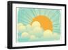 Sky With Beautifull Clouds-GeraKTV-Framed Premium Giclee Print