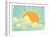 Sky With Beautifull Clouds-GeraKTV-Framed Premium Giclee Print