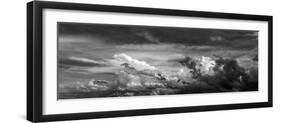 Sky with stormy clouds, Baden Wurttemberg, Germany-Panoramic Images-Framed Photographic Print