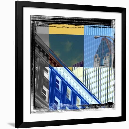Skycrapers Frame-Jean-François Dupuis-Framed Art Print