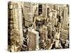 Skycrapers in Manhattan, NYC-Vadim Ratsenskiy-Stretched Canvas