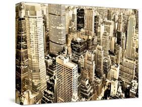 Skycrapers in Manhattan, NYC-Vadim Ratsenskiy-Stretched Canvas