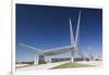 Skydance Footbridge over Highway I-40, Oklahoma City, Oklahoma, USA-Walter Bibikow-Framed Photographic Print