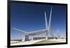 Skydance Footbridge over Highway I-40, Oklahoma City, Oklahoma, USA-Walter Bibikow-Framed Photographic Print