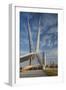 Skydance Footbridge over Highway I-40, Oklahoma City, Oklahoma, USA-Walter Bibikow-Framed Premium Photographic Print