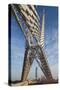 Skydance Footbridge over Highway I-40, Oklahoma City, Oklahoma, USA-Walter Bibikow-Stretched Canvas