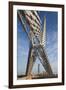 Skydance Footbridge over Highway I-40, Oklahoma City, Oklahoma, USA-Walter Bibikow-Framed Premium Photographic Print