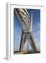 Skydance Footbridge over Highway I-40, Oklahoma City, Oklahoma, USA-Walter Bibikow-Framed Photographic Print