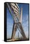 Skydance Footbridge over Highway I-40, Oklahoma City, Oklahoma, USA-Walter Bibikow-Framed Stretched Canvas