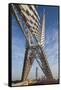 Skydance Footbridge over Highway I-40, Oklahoma City, Oklahoma, USA-Walter Bibikow-Framed Stretched Canvas