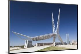 Skydance Footbridge over Highway I-40, Oklahoma City, Oklahoma, USA-Walter Bibikow-Mounted Photographic Print