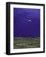 Skydiver Landing, USA-Michael Brown-Framed Photographic Print