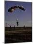Skydiver Landing, USA-Michael Brown-Mounted Photographic Print
