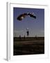 Skydiver Landing, USA-Michael Brown-Framed Photographic Print