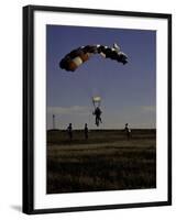 Skydiver Landing, USA-Michael Brown-Framed Photographic Print