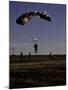 Skydiver Landing, USA-Michael Brown-Mounted Photographic Print