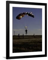 Skydiver Landing, USA-Michael Brown-Framed Photographic Print