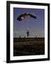 Skydiver Landing, USA-Michael Brown-Framed Photographic Print