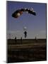 Skydiver Landing, USA-Michael Brown-Mounted Photographic Print