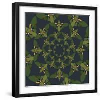 Skydiving Moths-Belen Mena-Framed Giclee Print