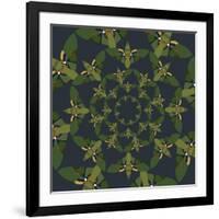 Skydiving Moths-Belen Mena-Framed Giclee Print