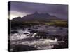 Skye Landscape Scotland-Charles Bowman-Stretched Canvas