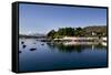 Skye Portree-Charles Bowman-Framed Stretched Canvas