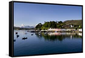 Skye Portree-Charles Bowman-Framed Stretched Canvas