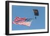 SkyFest, airshow, USSOCOM, army paratrooper, New Smyrna Beach, Florida, USA-Jim Engelbrecht-Framed Photographic Print