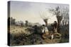 Skylark Hunting, United Kingdom, 19th Century-null-Stretched Canvas