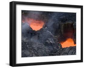 Skylight, Kilauea Volcano, Island of Hawaii (Big Island'-Ethel Davies-Framed Photographic Print