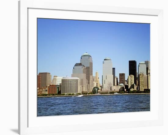 Skyline Across Hudson River-Alan Schein-Framed Photographic Print