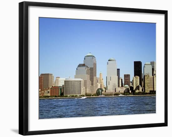 Skyline Across Hudson River-Alan Schein-Framed Photographic Print