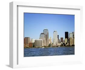 Skyline Across Hudson River-Alan Schein-Framed Photographic Print