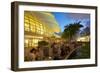 Skyline across Marina Bay, Singapore, Southeast Asia-Frank Fell-Framed Photographic Print